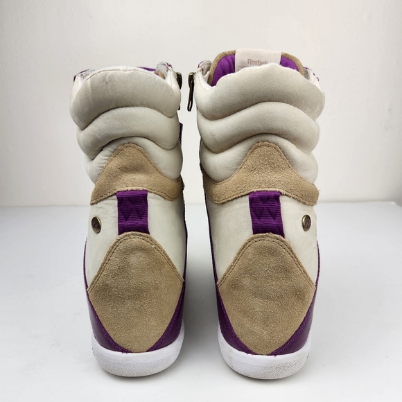 Reebok Alicia Keys Lace Up Wage Sneakers Size 8.5 - Picture 6 of 16